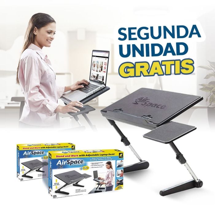 Air Space Desk - Escritorio ajustable y portátil