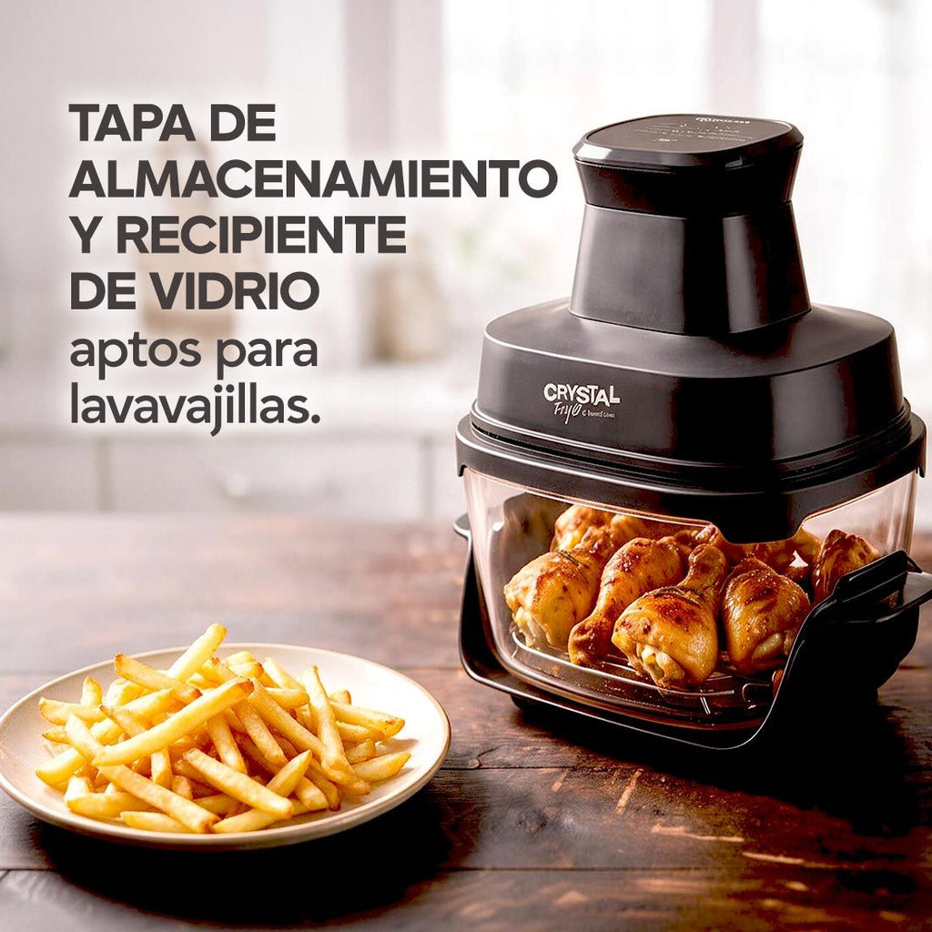 Crystal Fryer - Freidora de aire de vidrio