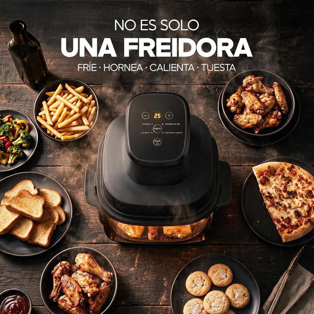 Crystal Fryer - Freidora de aire de vidrio
