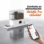 Dogatto - Dispensador de comida automático para perros y gatos
