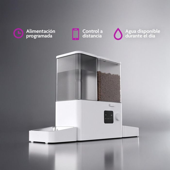 Dogatto - Dispensador de comida automático para perros y gatos