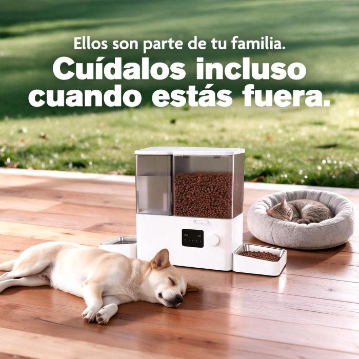 Dogatto - Dispensador de comida automático para perros y gatos