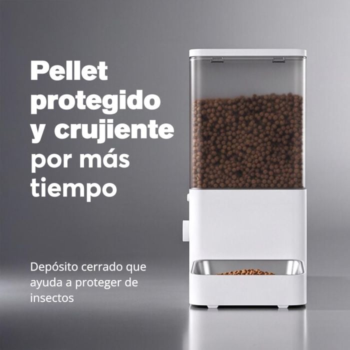 Dogatto - Dispensador de comida automático para perros y gatos