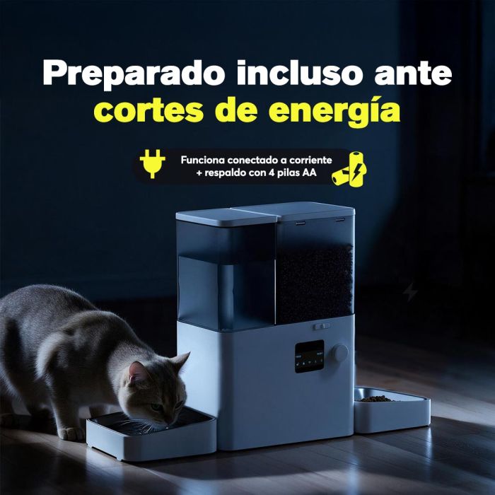 Dogatto - Dispensador de comida automático para perros y gatos