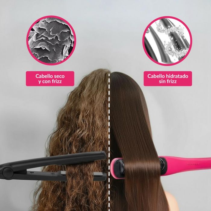 Glow Mist - Cepillo Alisador de Pelo
