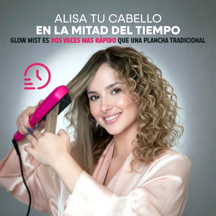 Glow Mist - Cepillo Alisador de Pelo