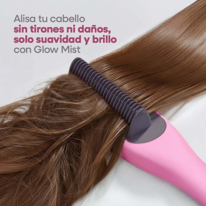 Glow Mist - Cepillo Alisador de Pelo
