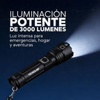 Tecnolab - Mini linterna Linterna LED Recargable