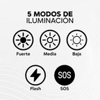 Tecnolab - Mini linterna Linterna LED Recargable