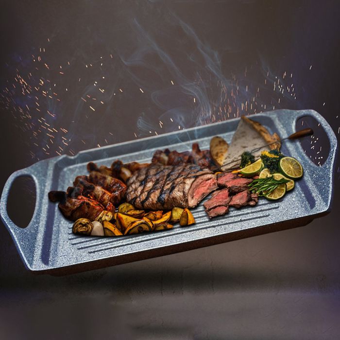 Nutri Grill Pro - Parrilla antiadherente