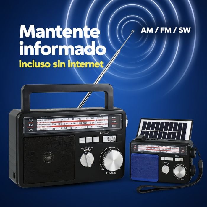 Kit radio solares