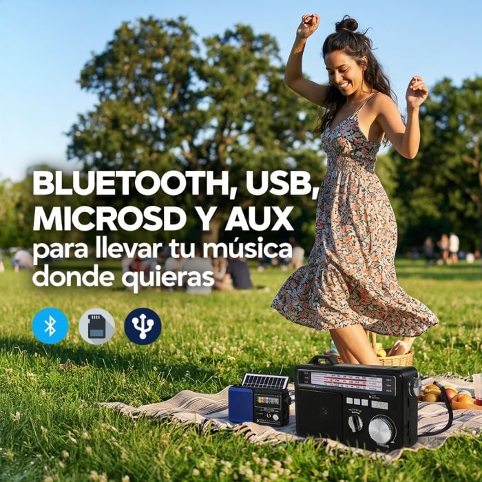 Kit radio solares