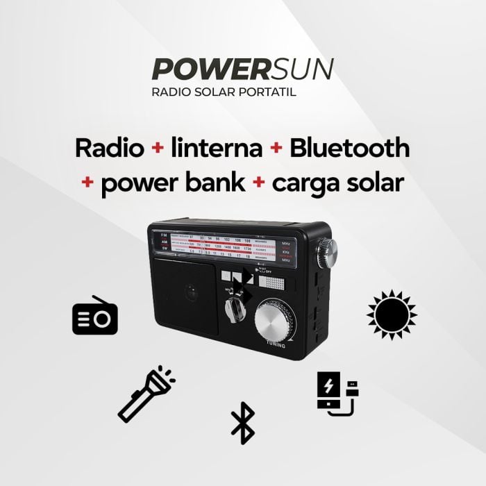 Kit radio solares