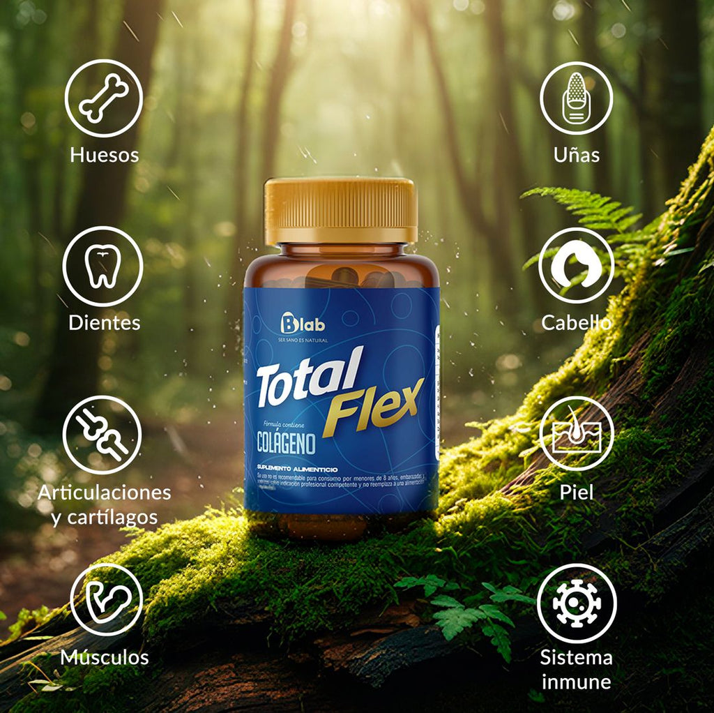 Total Flex - Colágeno, calcio y vitamina D